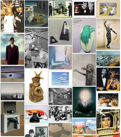 Screenshot of Pinterest board