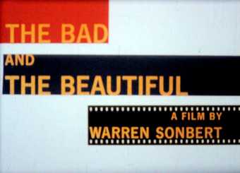 Warren Sonbert, The Bad and the Beautiful 1967 Film still