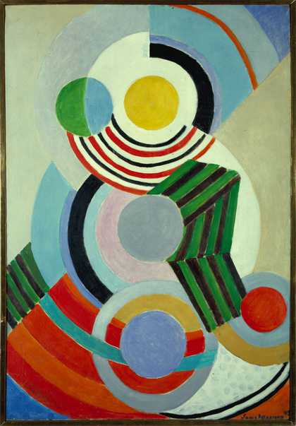 Sonia Delaunay Rhythm 1945