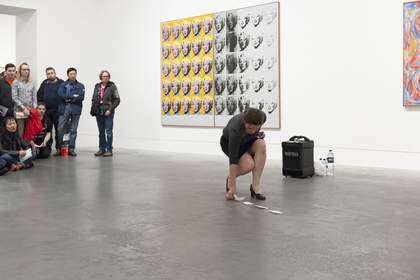 Sonja Pregrad as part of 20 Dancers for the XX century by Boris Charmatz