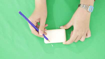 photograph of soap carving 