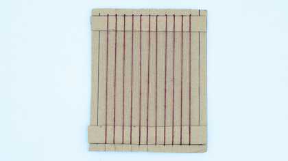 Photograph of loom activity