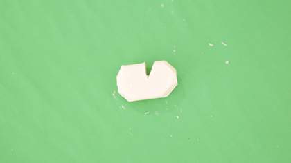 Photograph of soap carving activity 