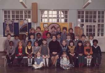 A class portrait with Steve McQueen from 1977