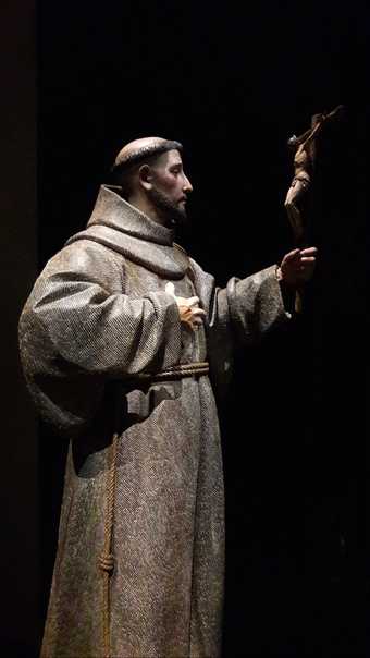 Pedro de Mena y Medrano's St Francis of Assisi, 17th century. Colnaghi