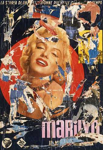Mimmo Rotella, Marilyn Monroe 1963