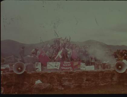 Laida Lertxundi 025 Sunset Red 2016, film still. Courtesy the artist 