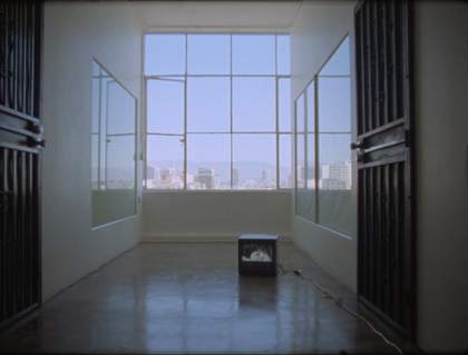 Laida Lertxundi 025 Sunset Red 2016, film still. Courtesy the artist