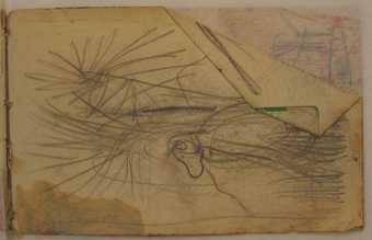 Graham Sutherland archive page: sketchbook detail