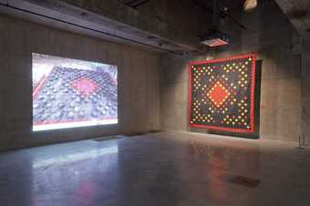 Suzanne Lacy The Crystal Quilt installation 2