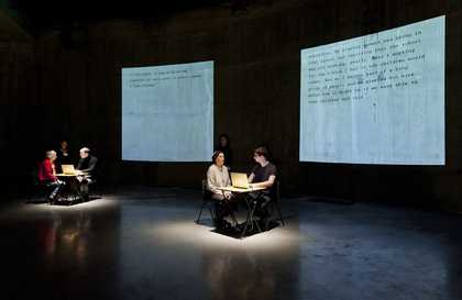 Suzanne Lacy Silver Action Performance Tate Modern 3 Feb 2013