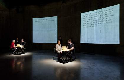 Suzanne Lacy Silver Action Performance Tate Modern 3 Feb 2013