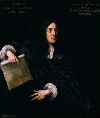 Fig.1 Isaac Fuller c.1606–1672 Portrait of an Unknown Man  c.1660 Oil paint on canvas 1206 x 1009 mm T00056
