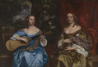 Fig.1 Sir Peter Lely 1618‒1680 Two Ladies of the Lake Family c.1660 Oil paint on canvas 1264 x 1814 mm T00058