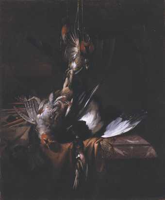 Fig.1 William Gow Ferguson Still Life with Dead Birds 1684 Oil paint on canvas 647 x 535 mm T00061