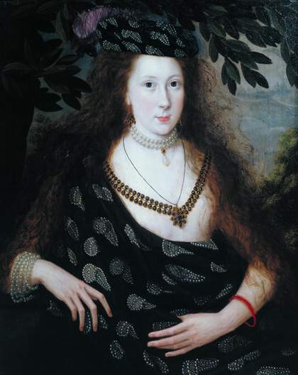 Fig.1 Robert Peake Lady Elizabeth Pope c.1615 Tate T00067
