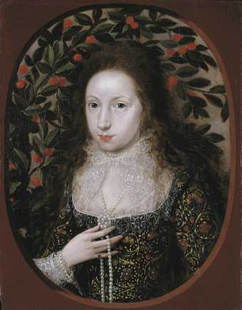 Fig.1 Robert Peake Lady Anne Pope c.1615 Tate T00068