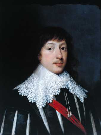 Fig.1 Cornelius Johnson 1593-1661 Portrait of an Unknown Gentleman 1629 Oil paint on panel 435x 318 mm T00744