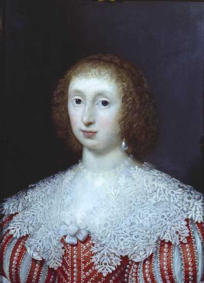 Fig.1 Cornelius Johnson 1593-1661 Portrait of an Unknown Lady 1629 Oil paint on panel 410 x 330 mm T00745