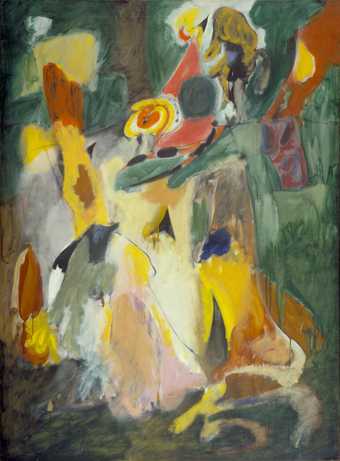 Fig.1 Arshile Gorky, The Waterfall 1943