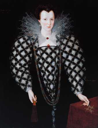 Fig.1 Marcus Gheeraerts II 1561 or 2‒1636 Portrait of Mary Rogers, Lady Harington 1592 Oil on panel 1130 x 851 mm T01872