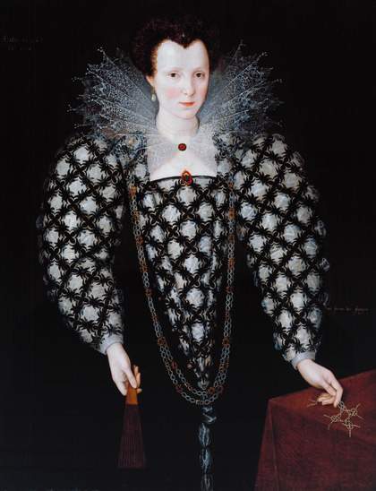 Fig.1 Marcus Gheeraerts II 1561 or 2‒1636 Portrait of Mary Rogers, Lady Harington 1592 Oil on panel 1130 x 851 mm T01872
