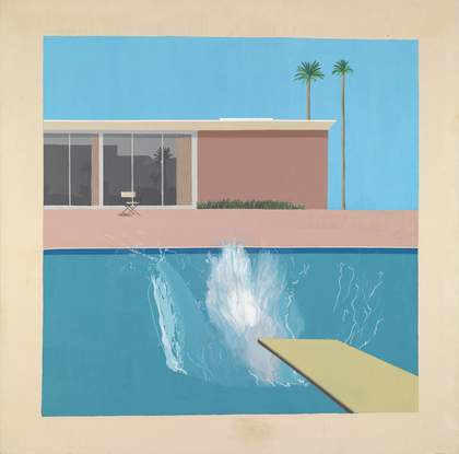 Fig 1 David Hockney, A Bigger Splash 1967