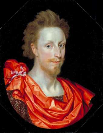 Fig.1 Marcus Gheeraerts II 1561 or 2‒1636 Portrait of a Man in Classical Dress, possibly Philip Herbert, 4th Earl of Pembroke c.1610 Oil paint on panel 556 x 446 mm T03466