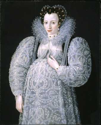 Fig.1 Attributed to Marcus Gheeraerts II 1561 or 2‒1636 Portrait of an Unknown Lady c.1595 Oil paint on panel 927 x 760 mm T07699