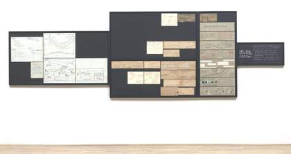 Vito Acconci Sonnabend Show Jan 72: Archives. Overall Show 1972