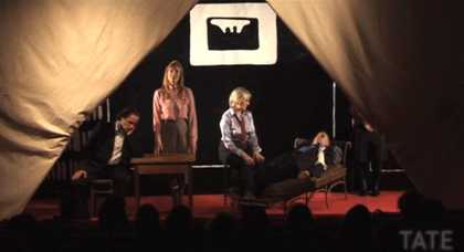 Ulla von Brandenburg's Living Picture performed at Tate Modern