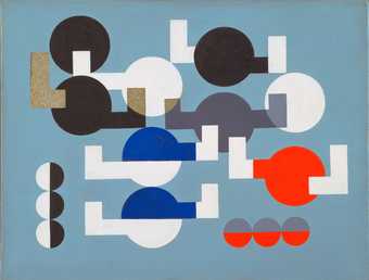 Sophie Taeuber-Arp Composition of Circles and Overlapping Angles 1930