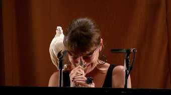 Performance view of Tania Bruguera's Tatlin Whisper # 6 (Havana version)