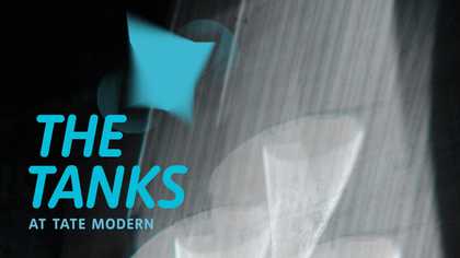 The Tanks at Tate Modern festival banner