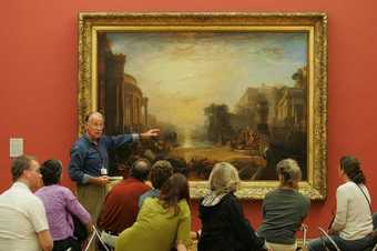 Turner guided tour at Tate Britain