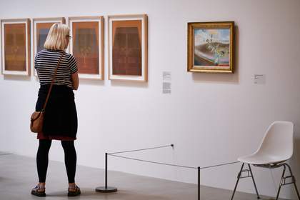 view of exhibition gallery