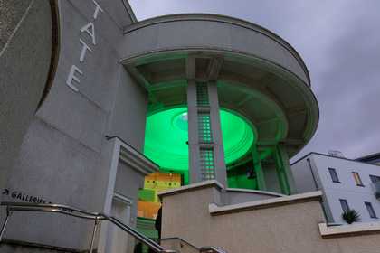 tate St Ives light intsallation