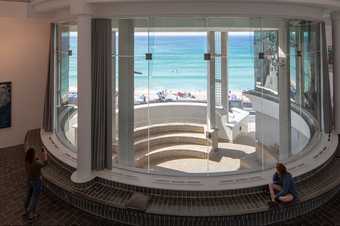 Photograph of the Tate St Ives Loggia space