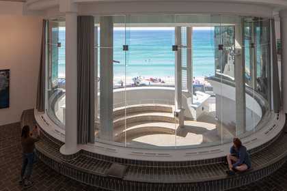 Photograph of the Tate St Ives Loggia space