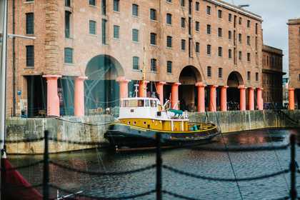 View from Tate Liverpool cafe