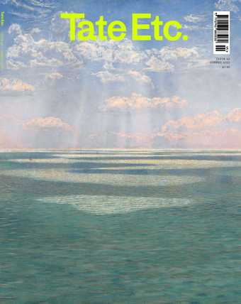 Cover of Tate Etc. issue 49 with seascape