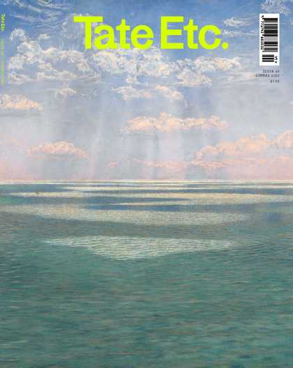 Cover of Tate Etc. issue 49 with seascape