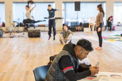 City and Islington College at Tate Exchange, image (c) Dan Weill Photography