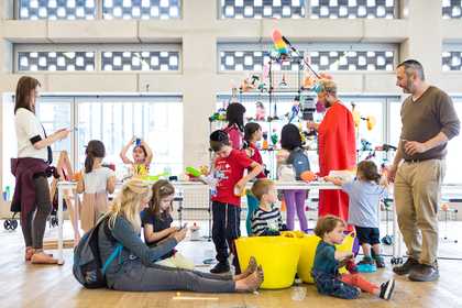 Photograph of 20 Days event at Tate Modern