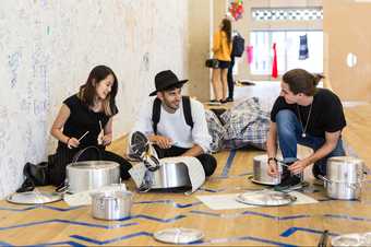 Photograph of 20 Days event at Tate Modern