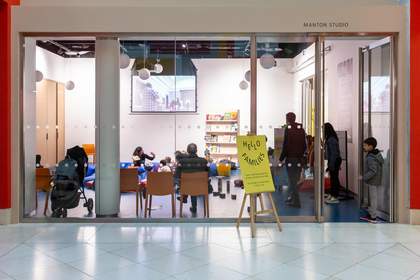 The Manton Studio at Tate Britain welcomes families