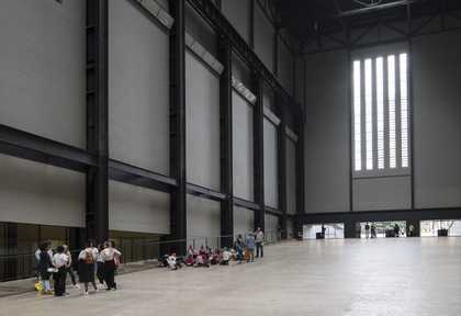 Image of Tate Intensive 2019 Participants in the Turbine Hall