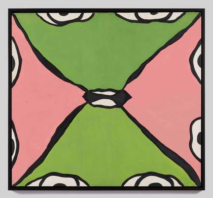 Huguette Caland Kiss 1968