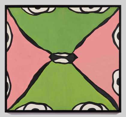 Huguette Caland Kiss 1968 Courtesy of Huguette Caland