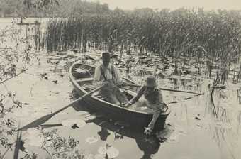 Peter Henry Emerson, Gathering Water-Lilies, 1886